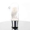 Pleaser - SKY308 Sandale à bride à la cheville, Pole dance chaussures - Chaussures de pole dance - Couleur argent Product image